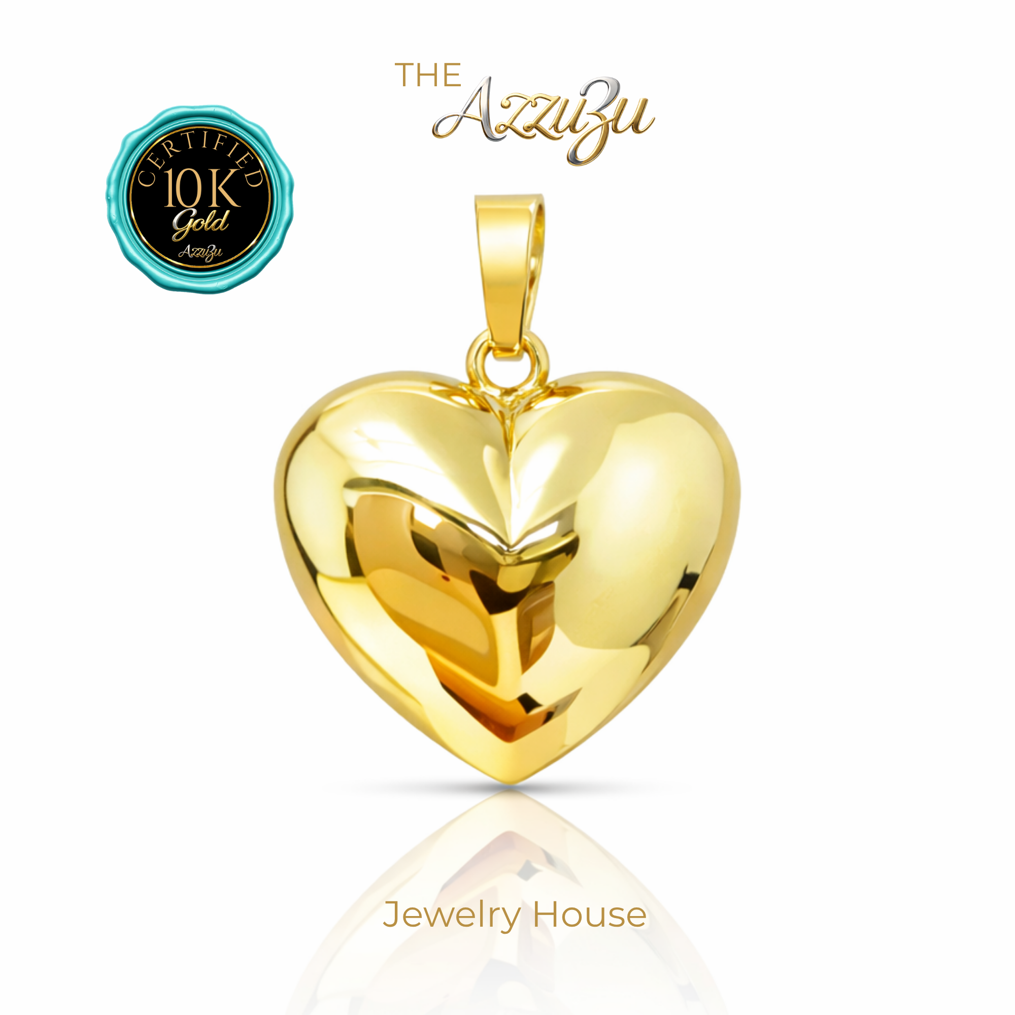 The AzzuZu Golden Treasures — 10K Gold Pendant Collection